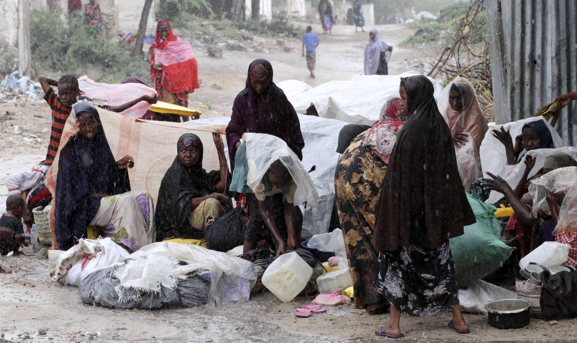 Mujeres desplazadas en la regi&oacute;n somal&iacute;a de Bakool /REUTERS 