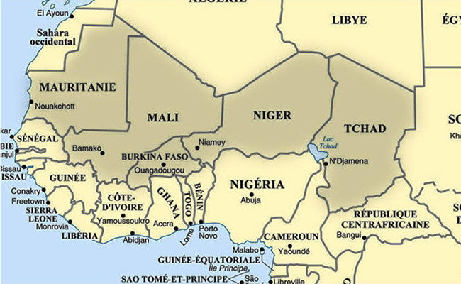 Carte G5SAHEL