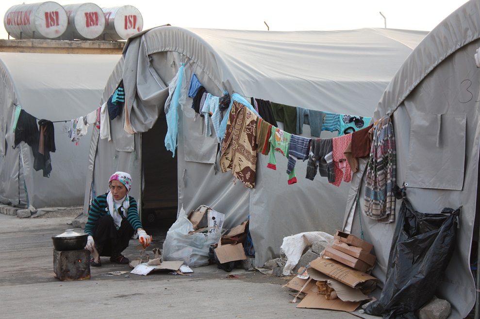 Refugiados sirios en Turqu&iacute;a. Caroline Gluck/ EU ECHO