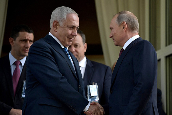 Netanyahu Putin Sochi Kremlinru