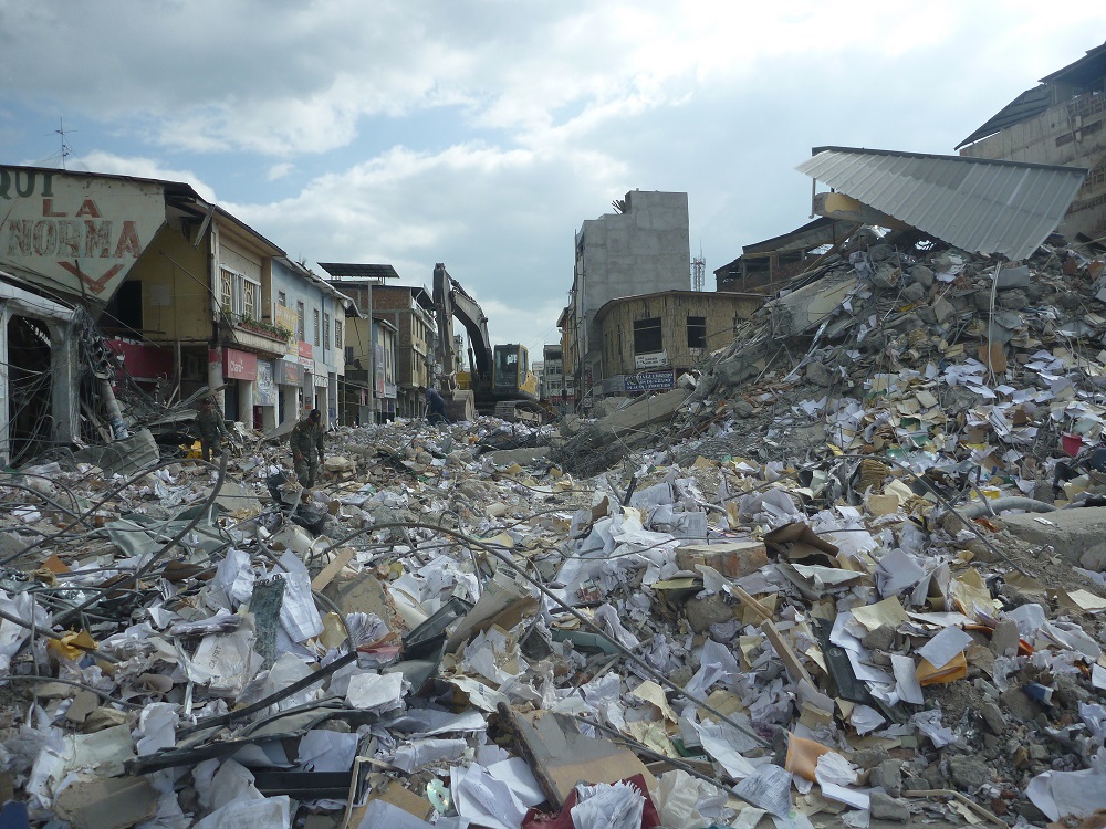 DG ECHO, J. Lance, 2016. Terremoto en Ecuador la respuesta de emergencia de la UE. 