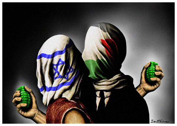 Israel-Palestine-Ben-Heine