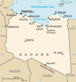Libia_mapa
